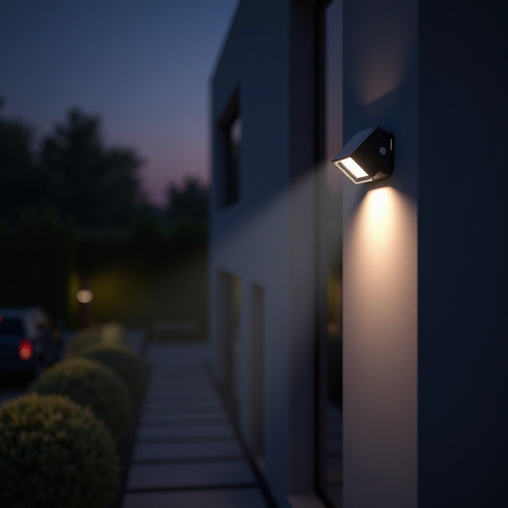 Откройте для себя преимущества прожектора с датчиком движения и камерой для умных домов.